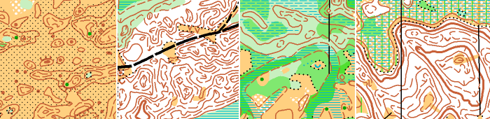 Few different terrain types on Irbene map.